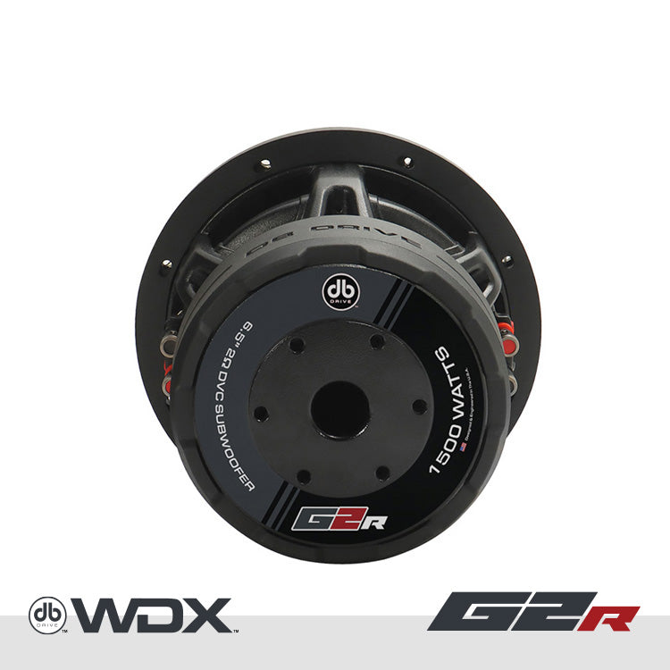 WDX6.5G2R.4 : 6.5 in. Dual 4-Ohm Subwoofer CLOSEOUT (PAIR)