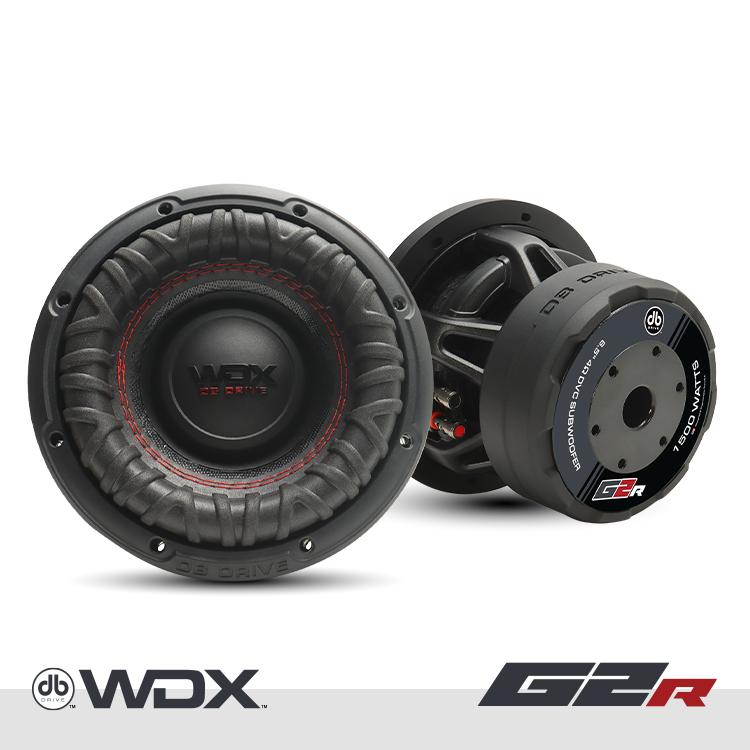 WDX6.5G2R.4 : 6.5 in. Dual 4-Ohm Subwoofer CLOSEOUT (PAIR)