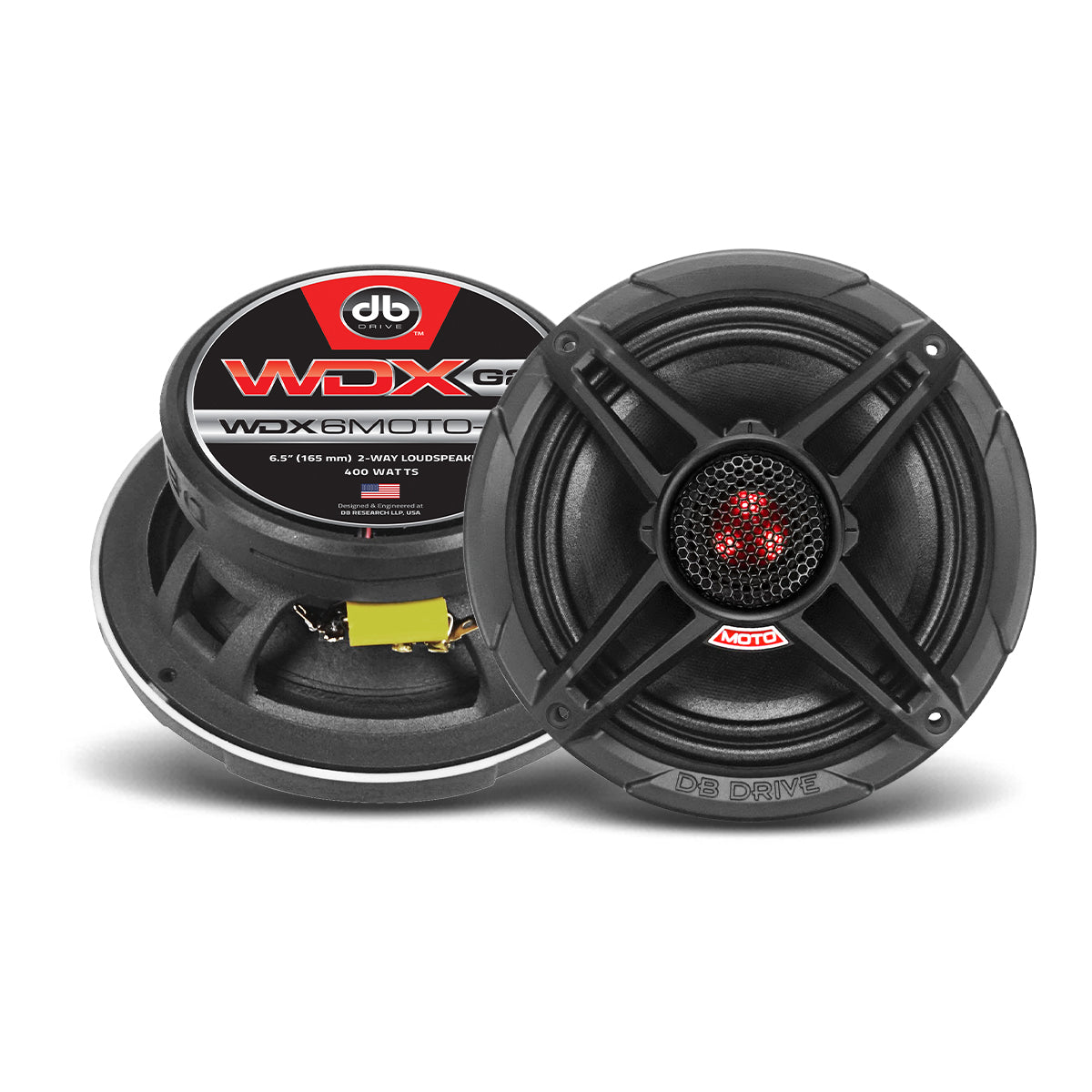 DB Drive WDX6MOTO-G2 6.5" Moto 2-Way Loudspeakers (1 Pair)