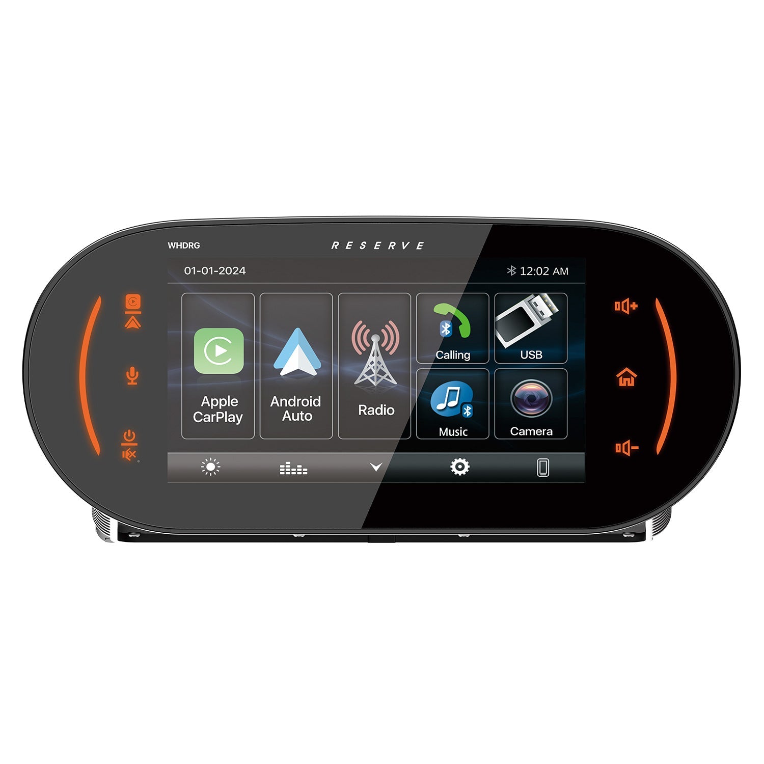 Soundstream Reserve WHDRG Road Glide Head Unit angle view