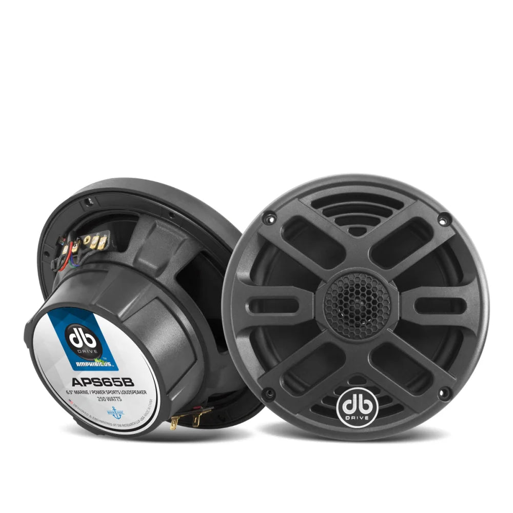 Aps65b: 6.5’’ 2-way Marine Loudspeakers (black) (1 Pair)