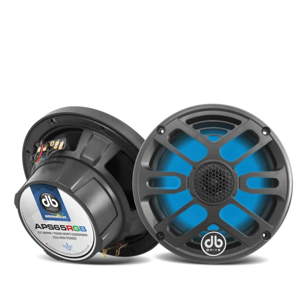 Aps65rgb: 6.5’’ 2-way Marine Loudspeakers W/rgb Accent