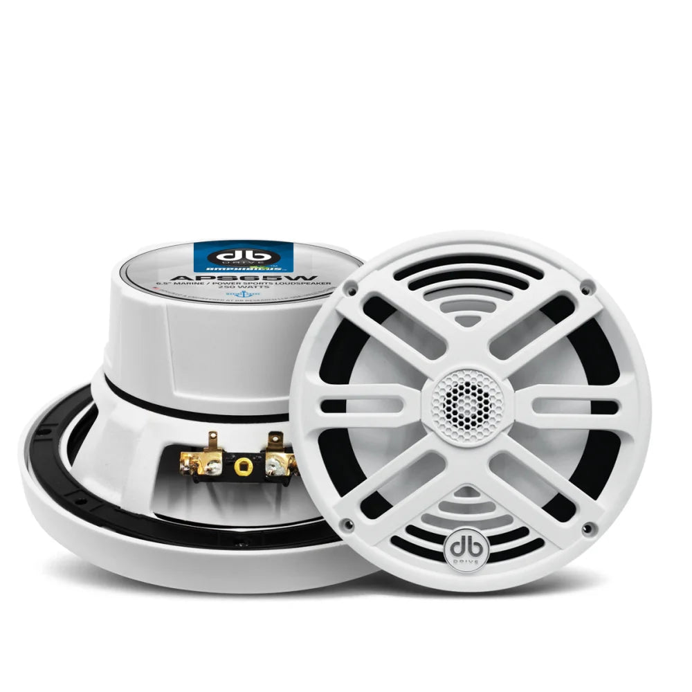 Aps65w: 6.5’’ 2-way Marine Loudspeakers (white) (1 Pair)
