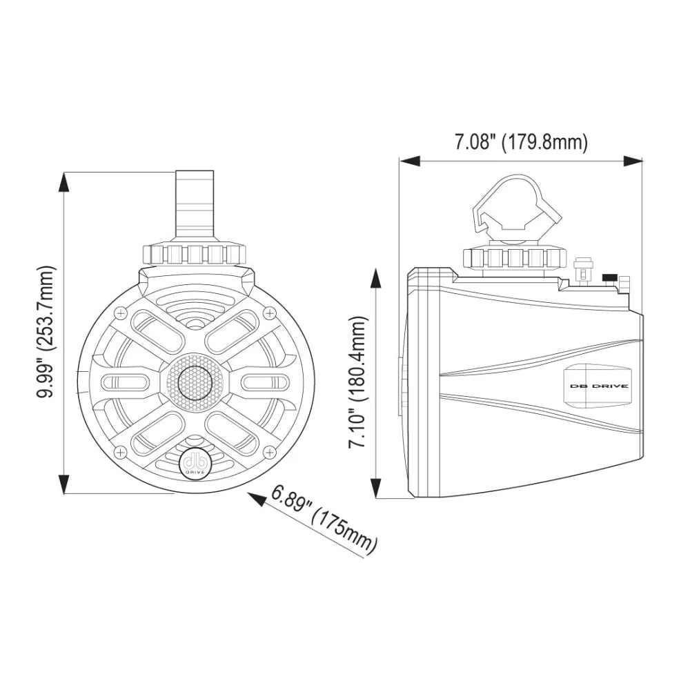 Apt65rgb: 6.5’’ Tower Loudspeaker (black) - Speaker Sms Car