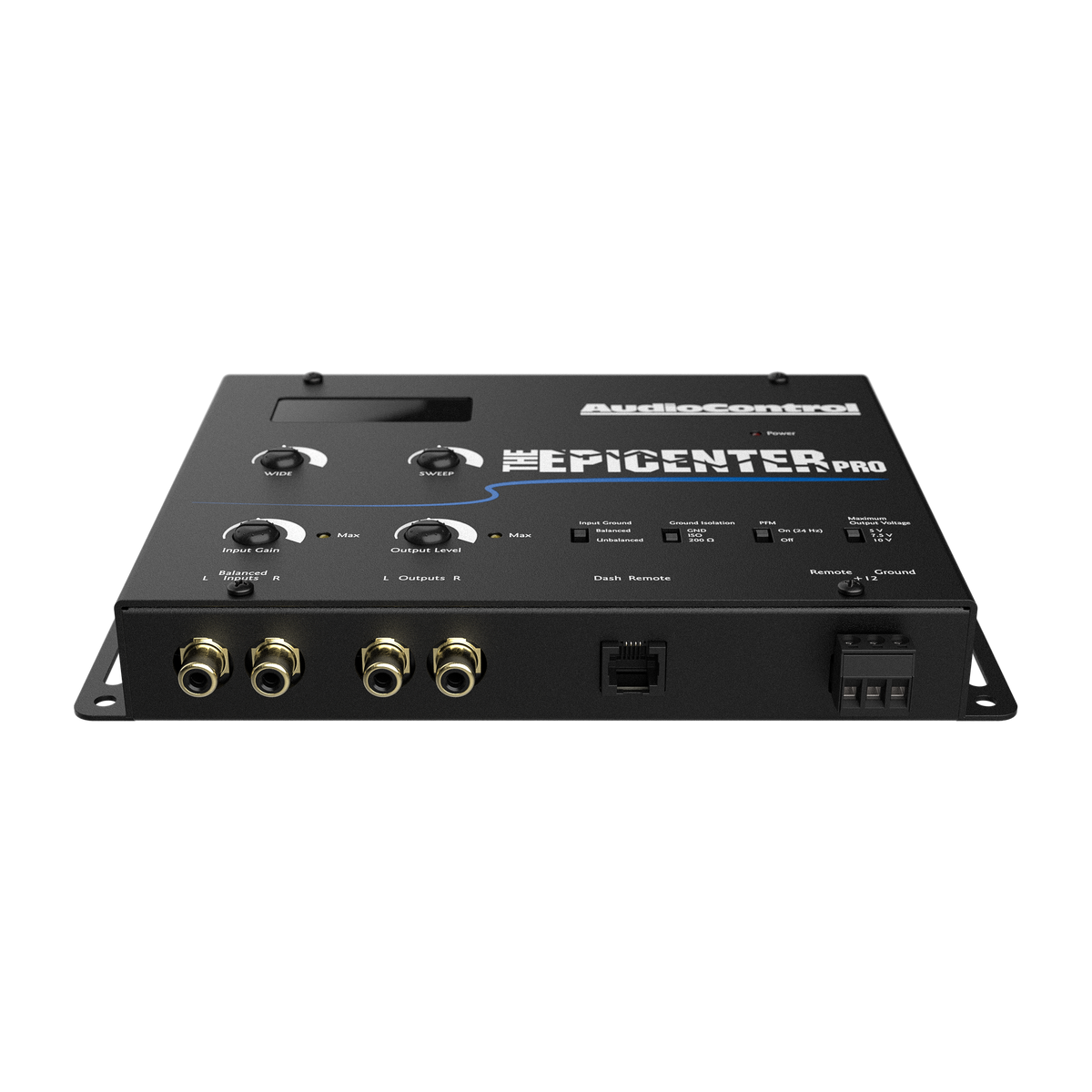 AudioControl EPICENTER PRO input and output connections