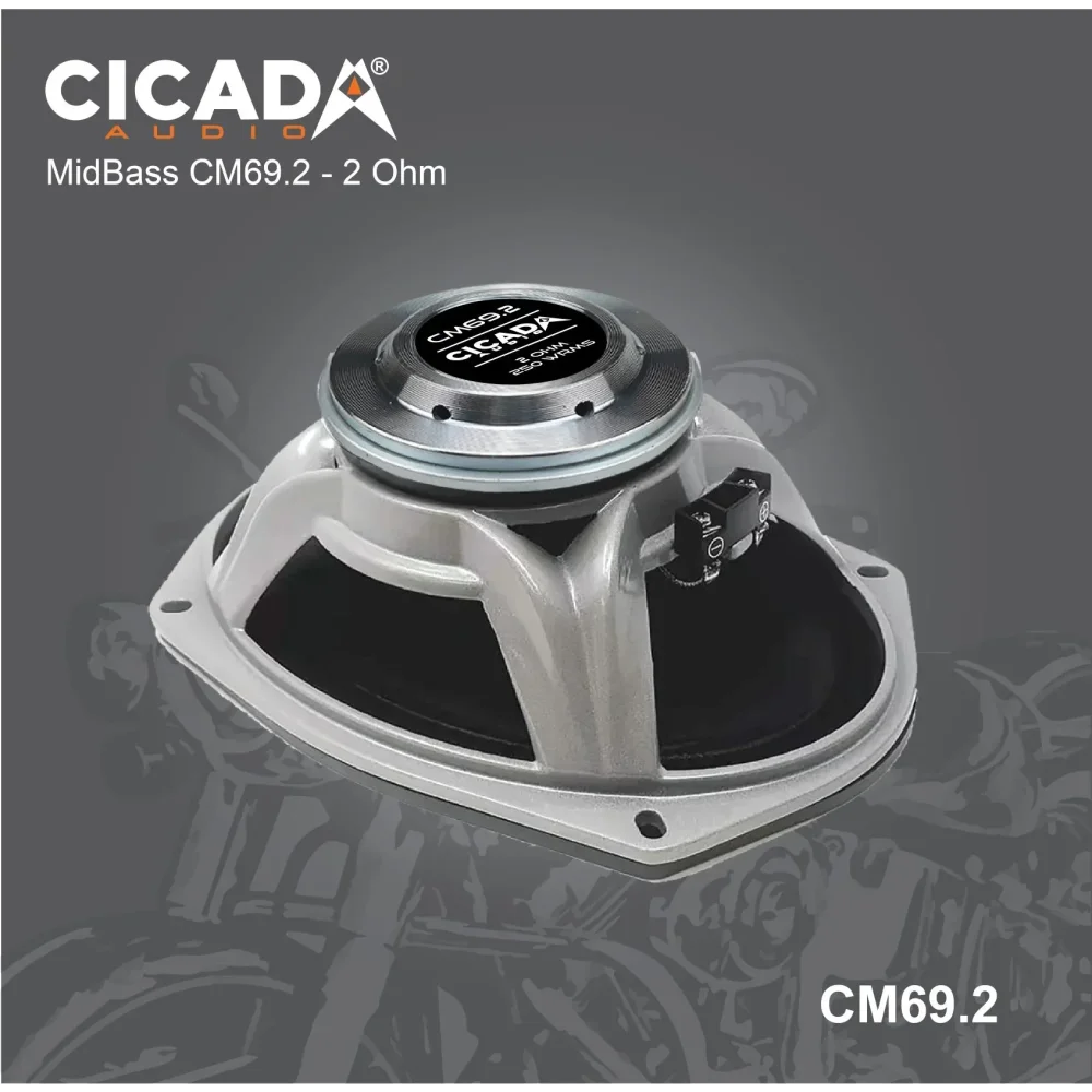 π Cicada Audio Cm69 β 6x9ββ 4Ο Mid-bass/mid-range Speaker