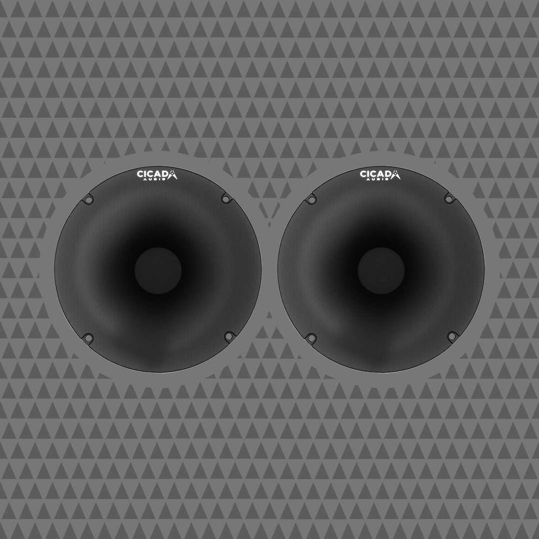 Cicada Audio RR3WG-8F 8-inch flat acoustic waveguide pair