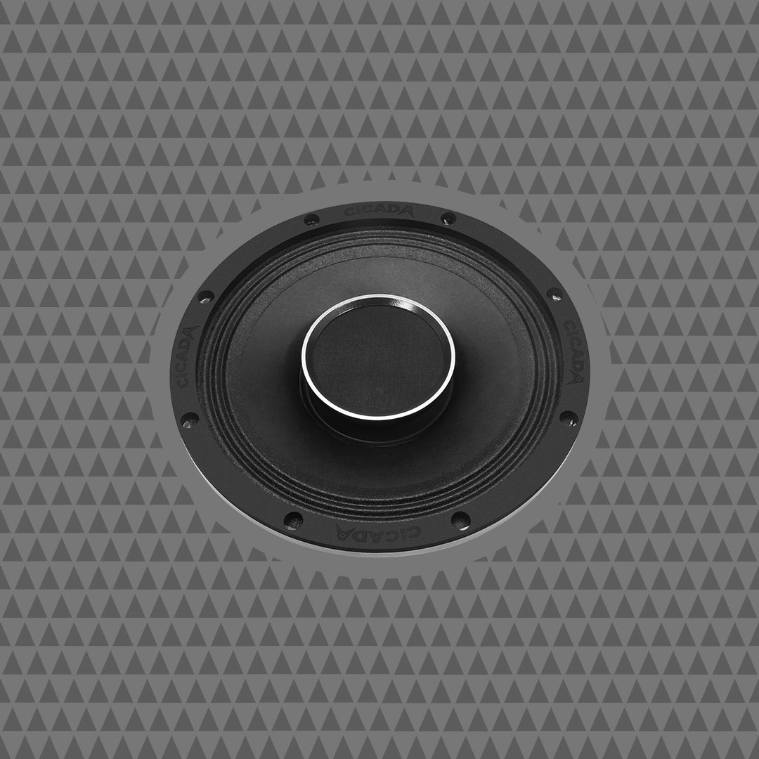Cicada Audio CH8.2W 8-inch 2-ohm coaxial horn speaker pair