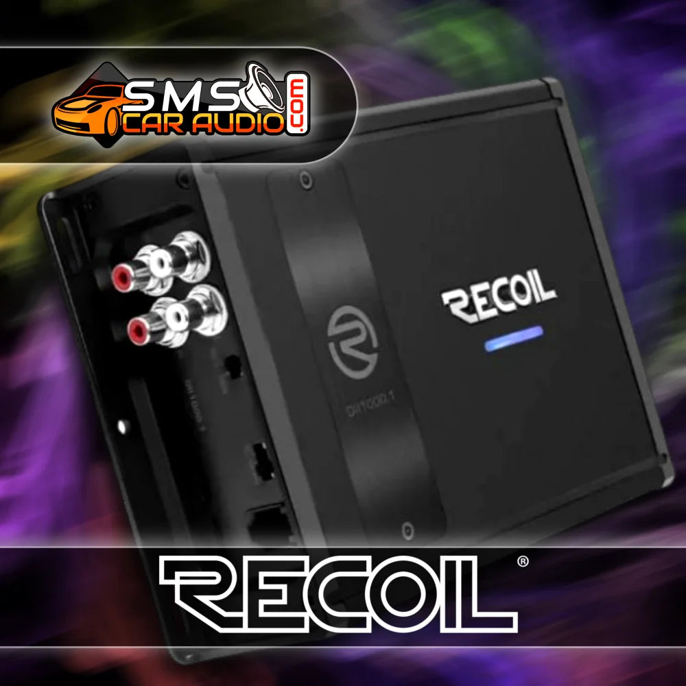 Recoil Dii1000.1 Ultra Compact Class-d Mono Car Audio