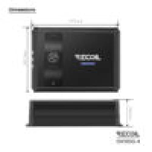 Recoil Dii1100.4 1100 Watts Class-d 4-chnnel Amplifier