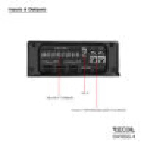 Recoil Dii1100.4 1100 Watts Class-d 4-chnnel Amplifier