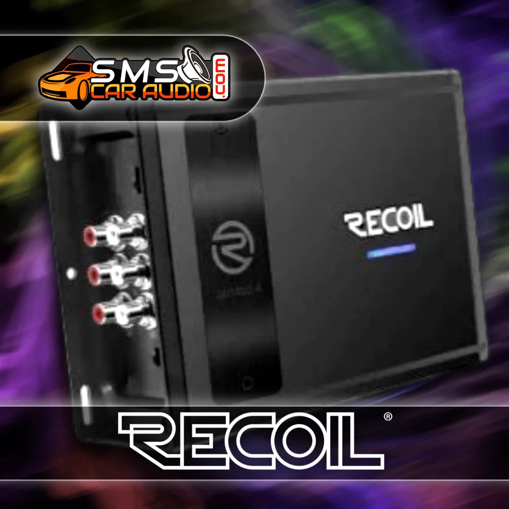 Recoil Dii1400.4 1400 Watts Class-d4 -chnnel Amplifier