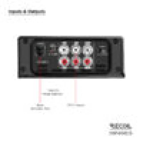 Recoil Dii1400.5 1400 Watts Class-d 5-channel Amplifier