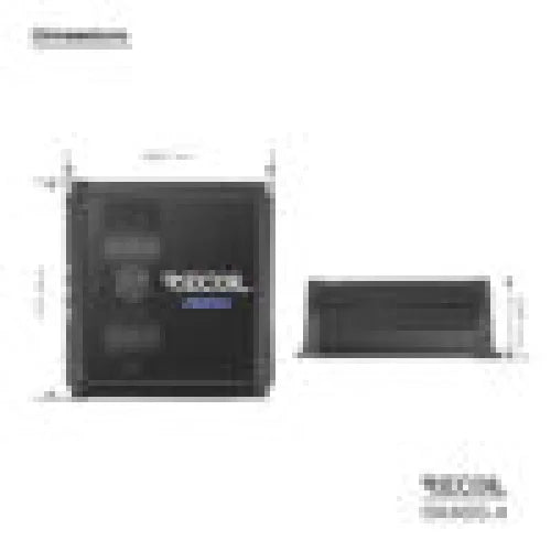 Recoil Dii400.4 Ultra Compact Full Range Class-d 4-channel