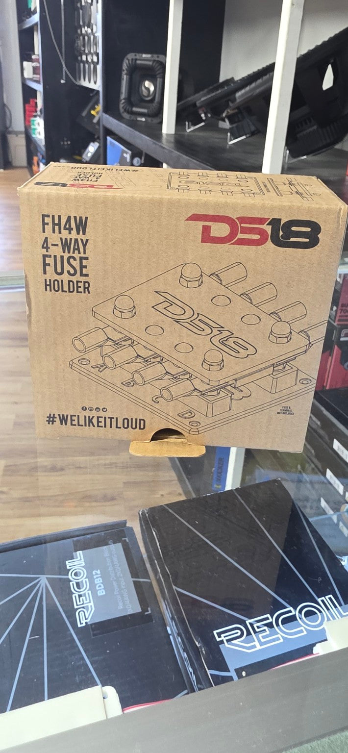 DS18 FH4W four-way ANL fuse holder with LED indicator closeout