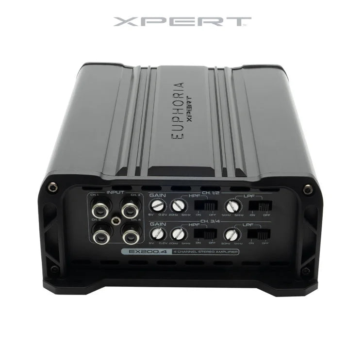 Ex200.4: 4 Channel Full Range Class d Amplifier - Sms Car
