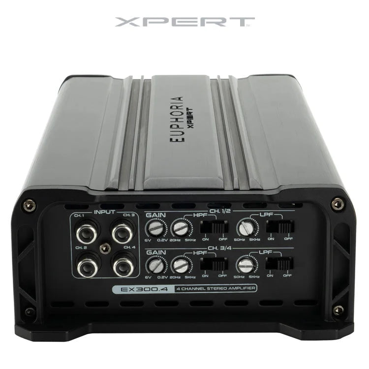 Ex300.4: 4 Channel Full Range Class d Amplifier - Sms Car