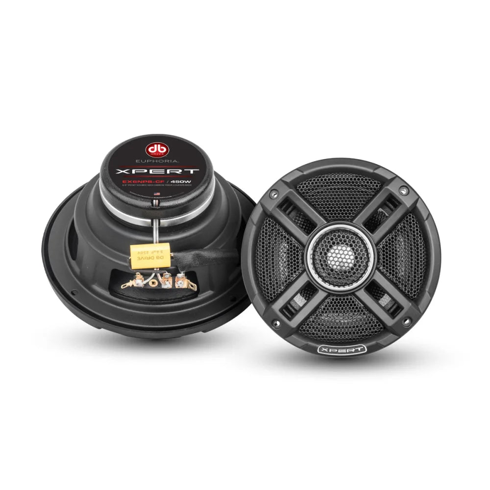 Ex6nps-cf: 6.5 In. 2-way Neo Carbon Fiber Point Source