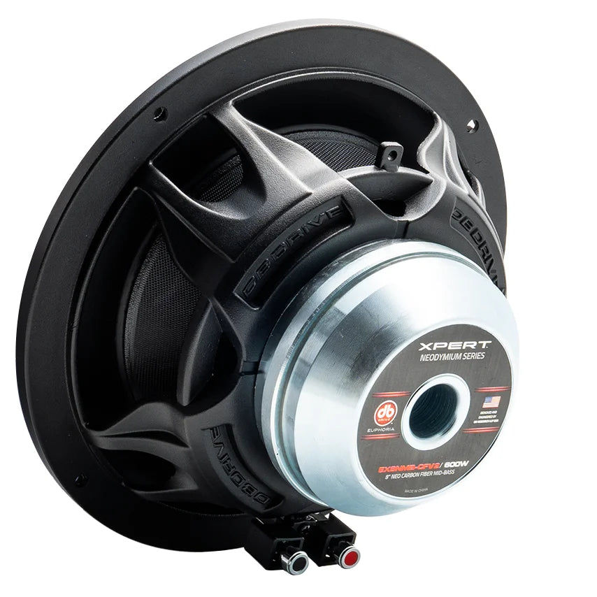 Ex8nmb-cfv2: 8 In. Neo Carbon Fiber Midbass - Sms Car Audio