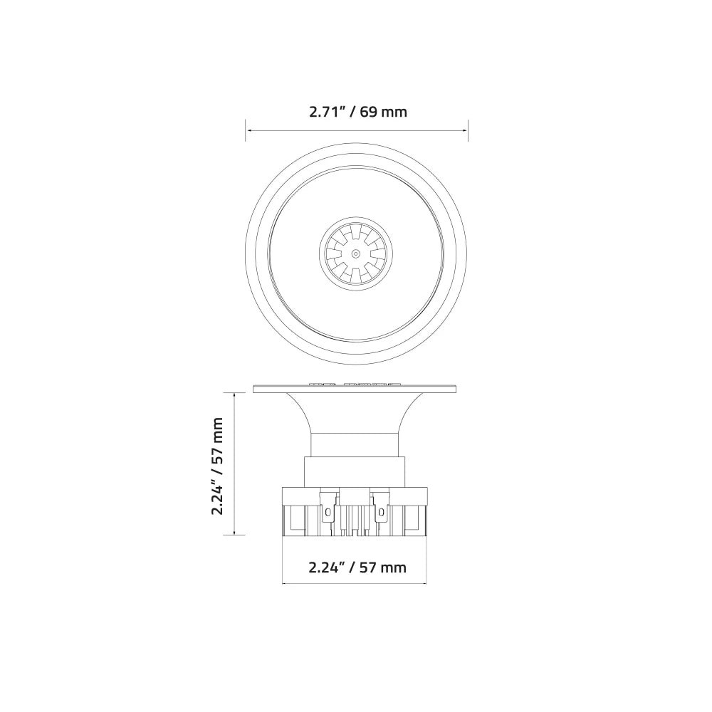 Ext1nh: 1’’ Mini Neo Horn Tweeter - Sms Car Audio