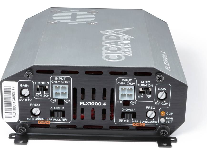 Cicada Audio FLX1000.4 4-channel motorcycle amplifier