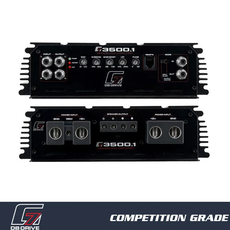 G7 3500.1: Mono Class d Amplifier - Sms Car Audio