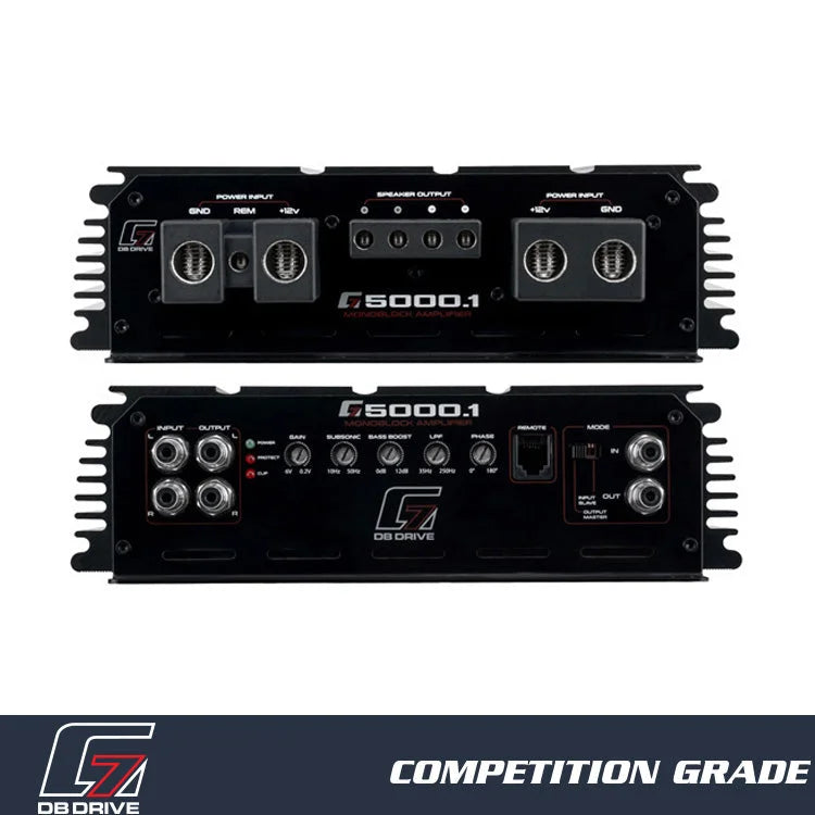 G7 5000.1: Mono Class d Amplifier - Sms Car Audio