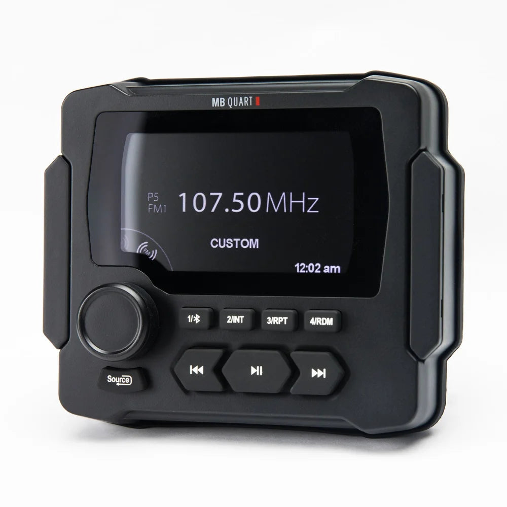 Gmr-led Nautic 160 Watt Powered Source Unit - Sms Car Audio