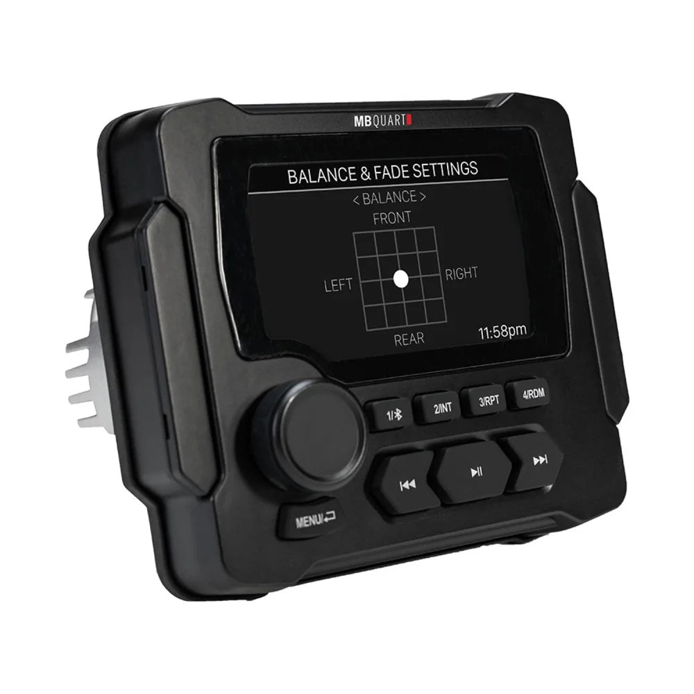 Gmr-led Nautic 160 Watt Powered Source Unit - Sms Car Audio