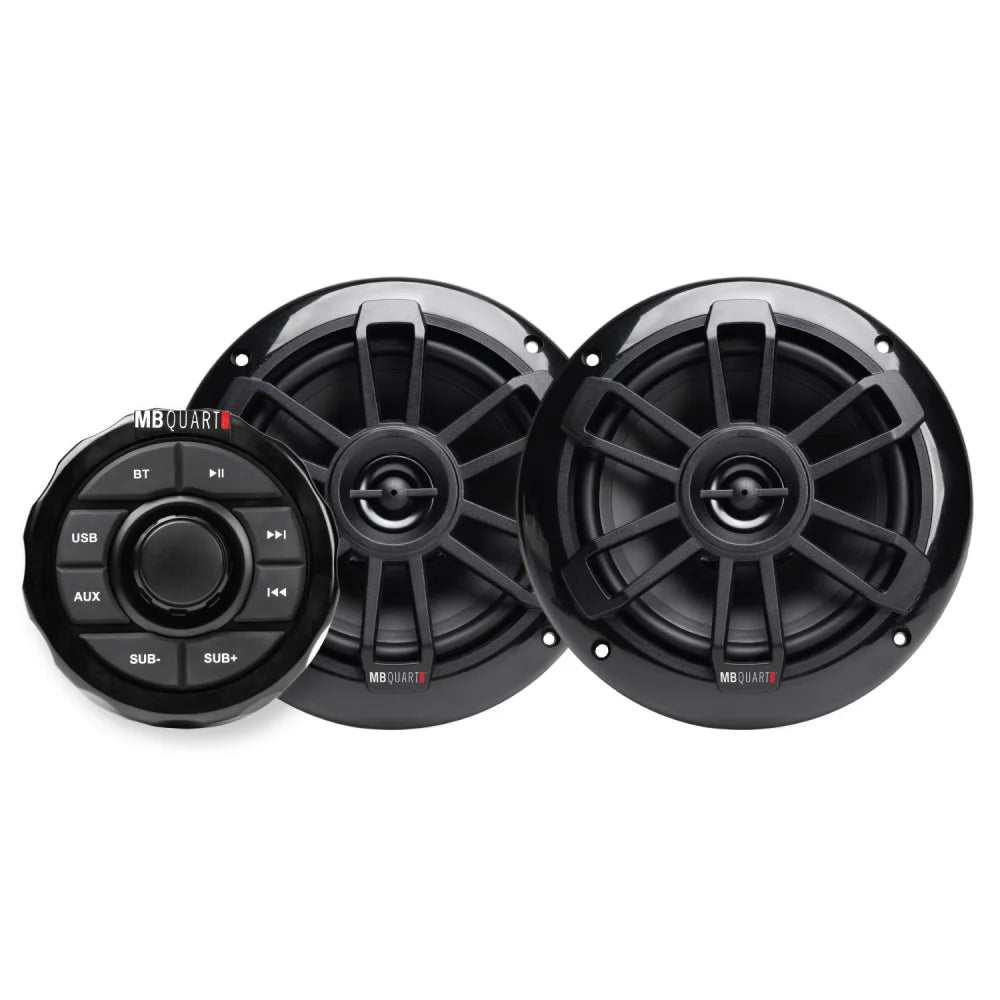Gmr1.5s2b Bluetooth Source Unit / Nautic Speakers - Sms Car