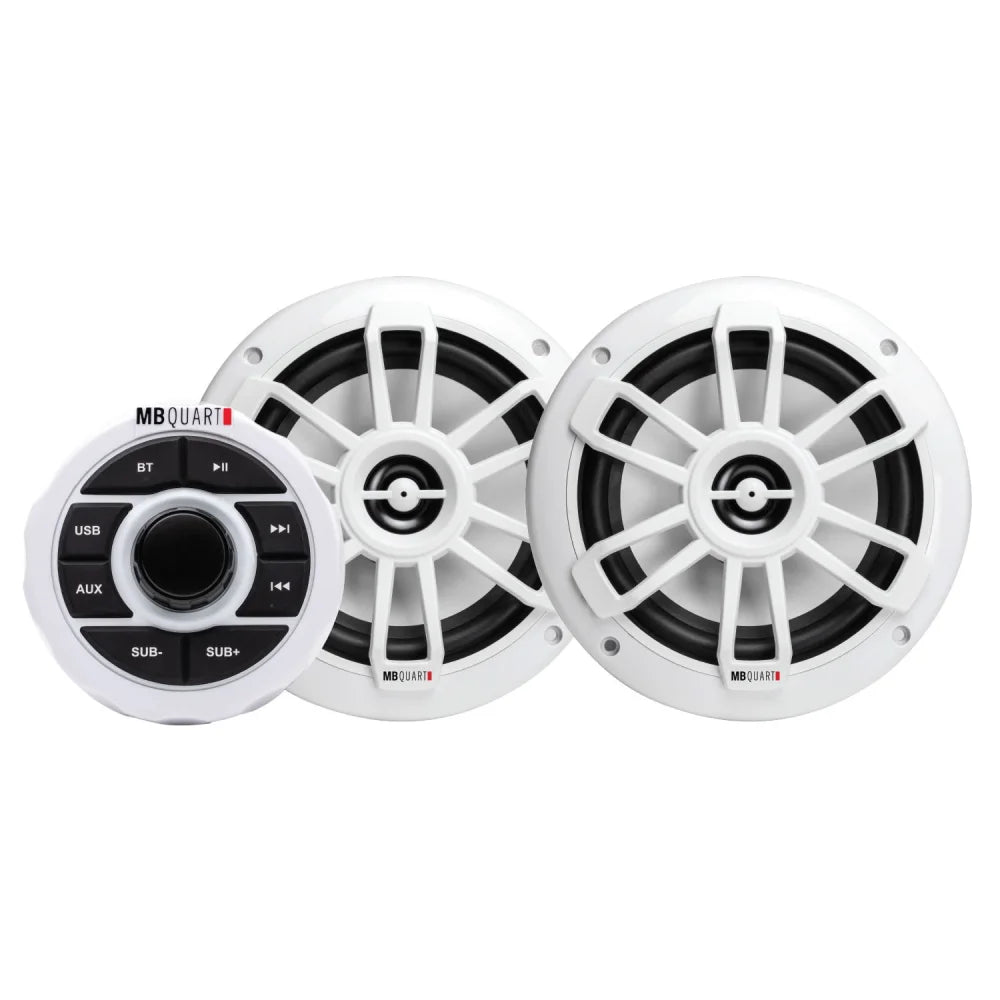 Gmr1.5s2w Bluetooth Source Unit / Nautic Speakers - Sms Car