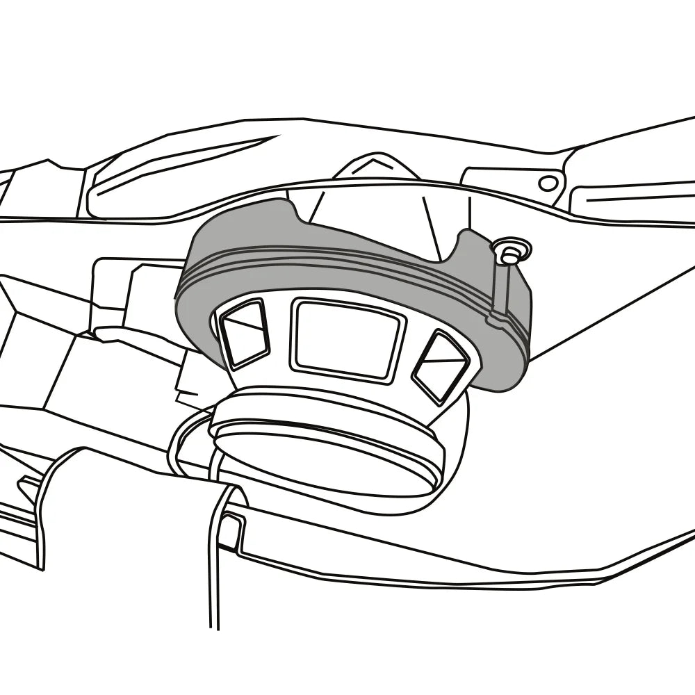 Harley Davidson 8’’ Saddlebag Speaker Adapter Kit