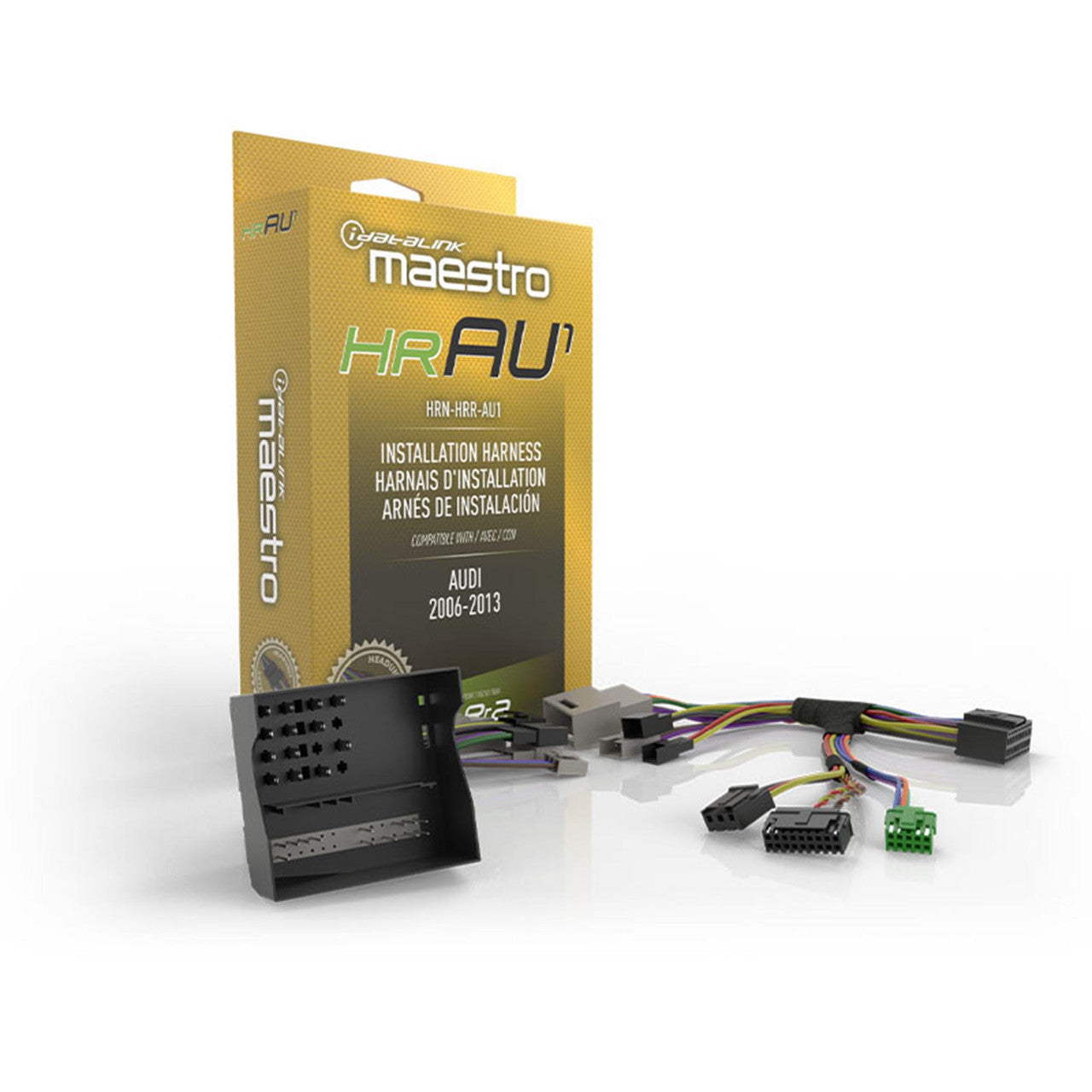 iDatalink Maestro HRN-HRR-AU1 radio replacement T-harness for Audi