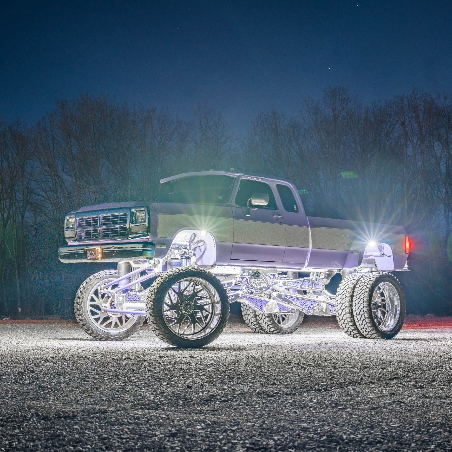 Infinite Offroad Truck Jeep Single Color Rock Light Kit manufacturer gallery image
