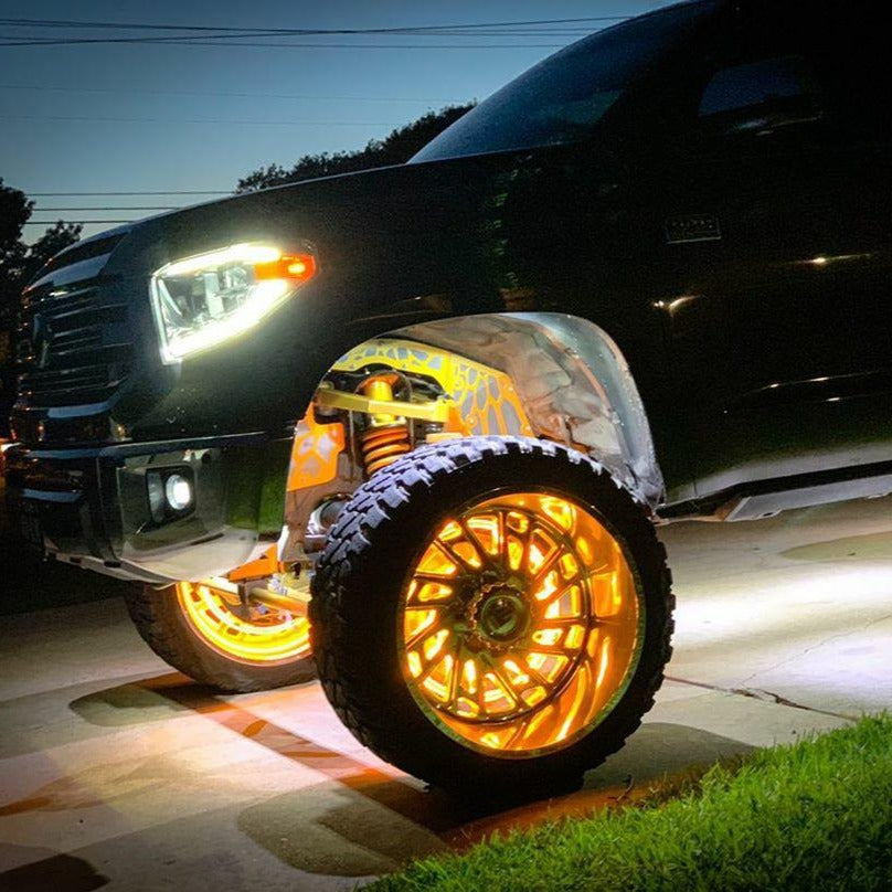 Infinite Offroad White Single Color LED Wheel Ring Kit manufacturer image