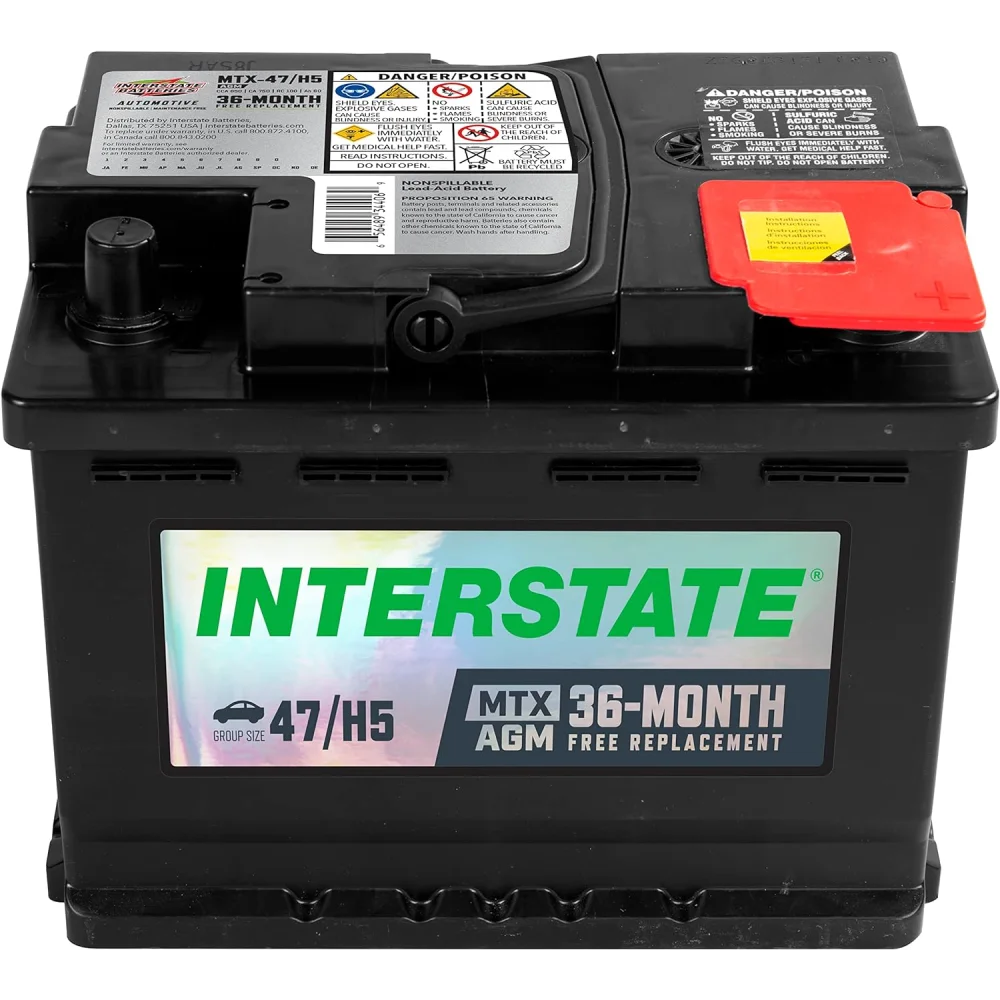 Interstate Batteries Automotive Battery 12v 60ah (group