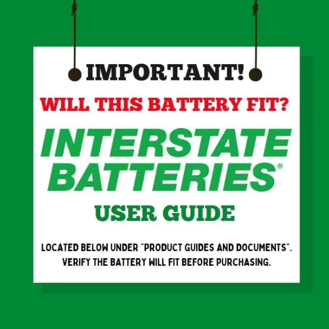 Interstate Batteries Automotive Battery 12v 60ah (group