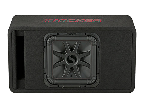 Kicker 45VL7R122 single 12-inch L7R vented loaded enclosure