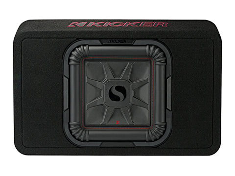 Kicker 46TL7T102 single 10-inch L7T truck loaded enclosure