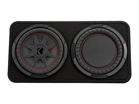 Kicker 48TCWRT102 10-inch CompRT thin loaded enclosure