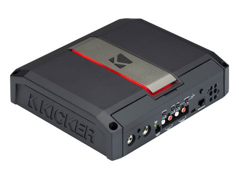 Kicker LX Series mono amplifier right view