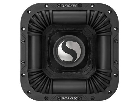 Kicker SoloX L7X 10-inch subwoofer front view