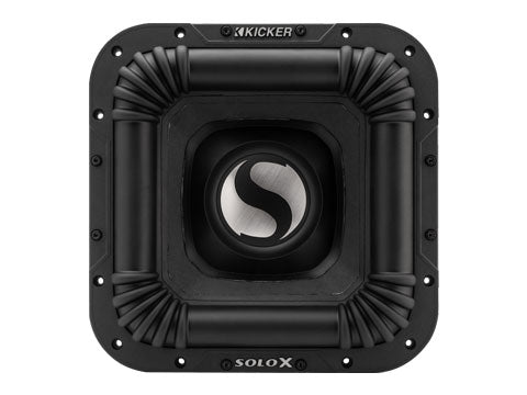 Kicker SoloX L7X 12-inch subwoofer front view