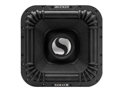 Kicker SoloX L7X 15-inch subwoofer front view
