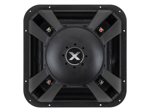 Kicker SoloX L7X 18-inch subwoofer back view