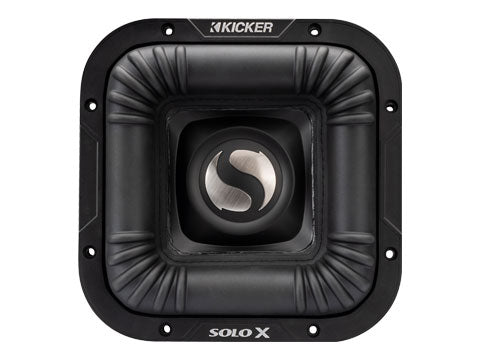 Kicker SoloX L7X 8-inch subwoofer front view