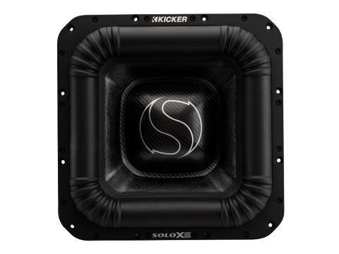 Kicker SoloXS L7XS 15-Inch Subwoofer front view | SMS Car Audio
