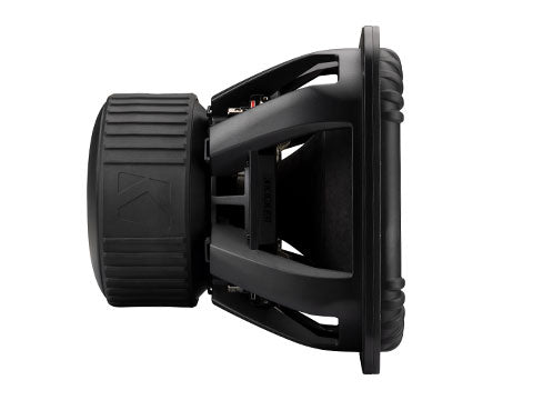 Kicker SoloXS L7XS 15-inch subwoofer rear three-quarter view