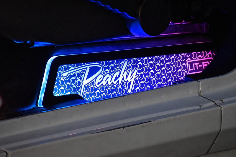 Lit FX Jeep JK/JKU Magnetic Front Seat Side Covers – Pair | Custom Engraved LED Panels