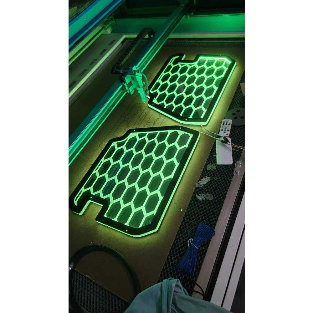 💡 Lit-fx Jeep Jl/jt Led Lit Panels – Front Roof Set (pair)